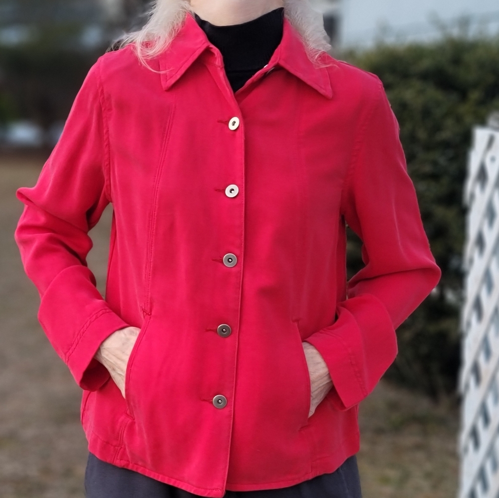 Coldwater Creek Red Jacket